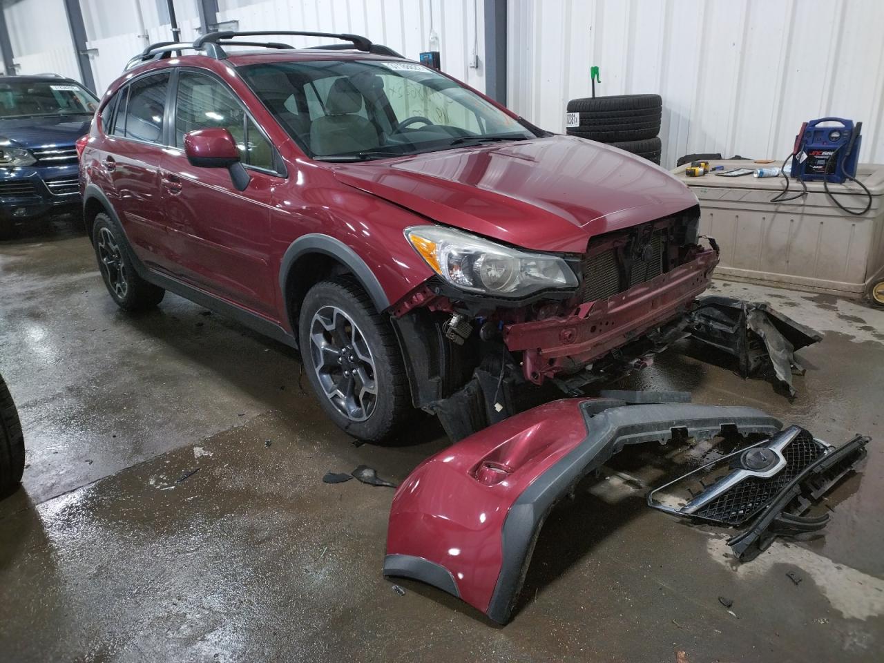 SUBARU XV CROSSTR 2014 with VIN JF2GPAVC2E8209995 - Photo from auction