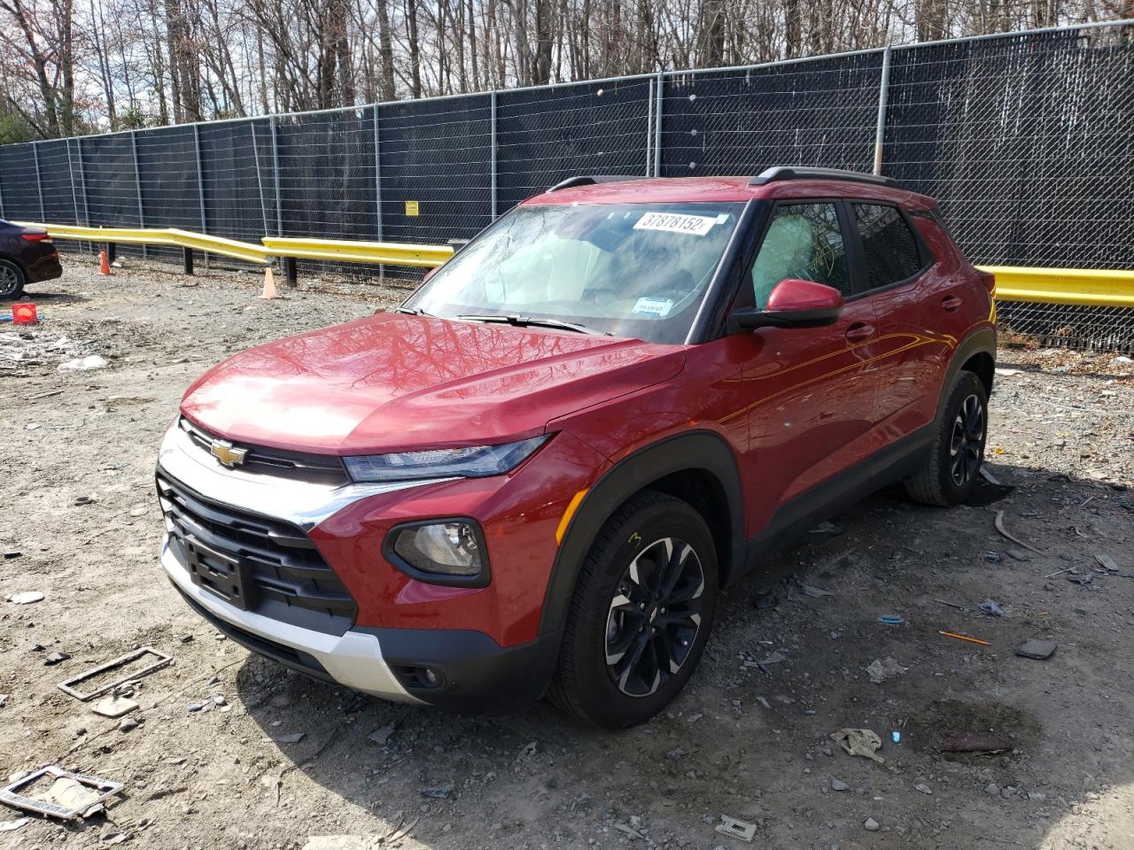 Photo 2 from auction – 2021 CHEVROLET TRAILBLAZE with VIN KL79MPS22MB018431