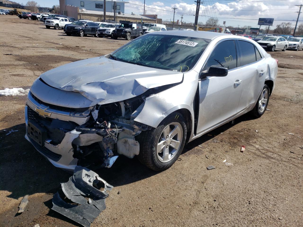 Photo 2 from auction – 2015 CHEVROLET MALIBU LS with VIN 1G11B5SL1FF313382