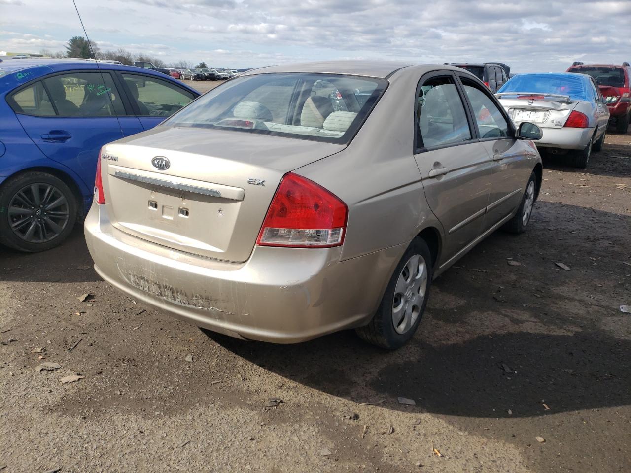 Photo 4 from auction – 2008 KIA SPECTRA EX with VIN KNAFE122085543201