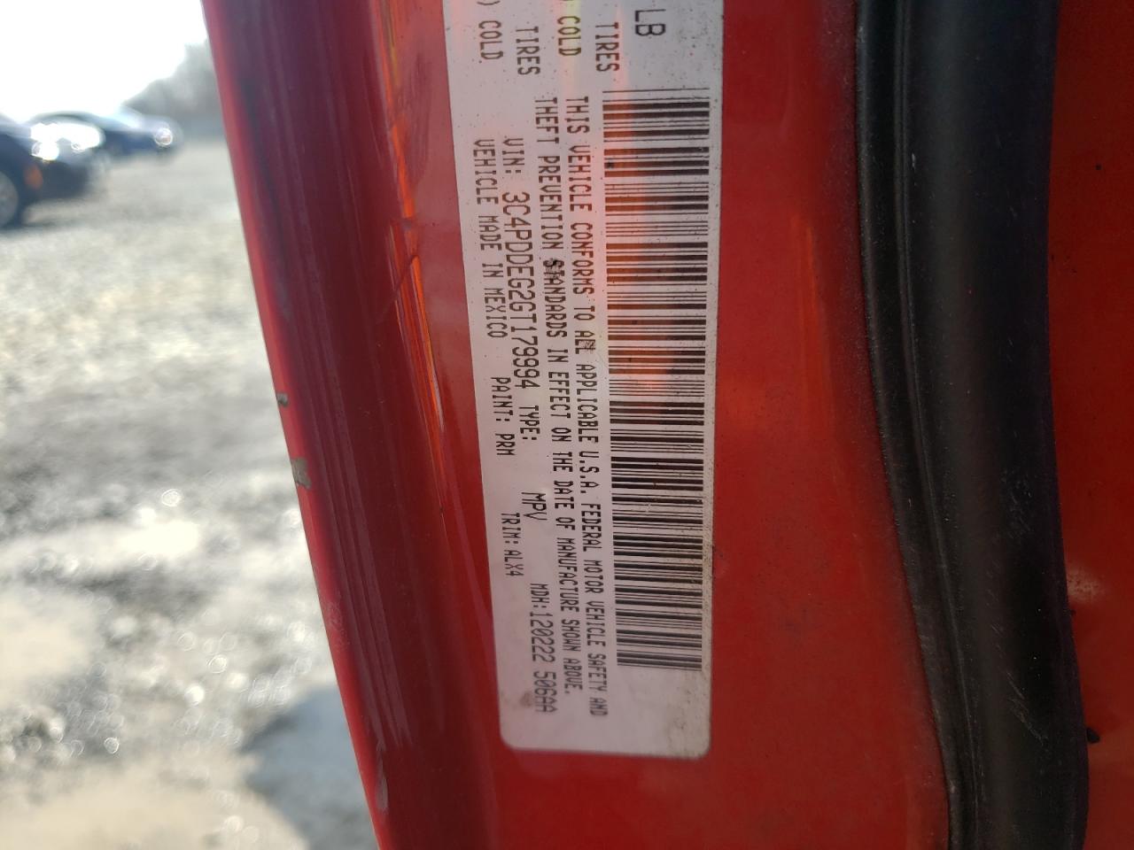 Photo 10 from auction – 2016 DODGE JOURNEY R/ with VIN 3C4PDDEG2GT179994