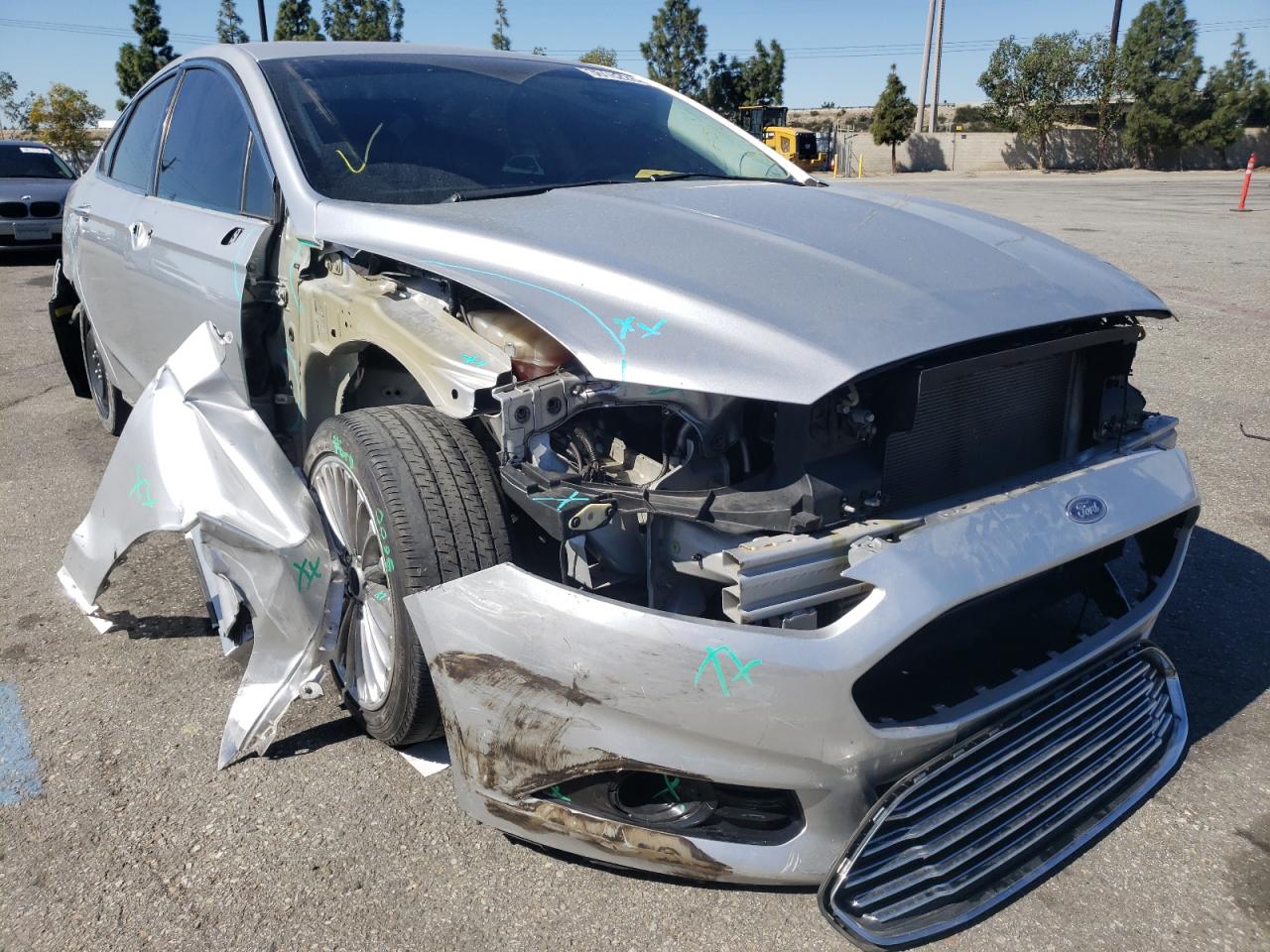 FORD FUSION TIT 2016 with VIN 3FA6P0K99GR250581 - Photo from auction