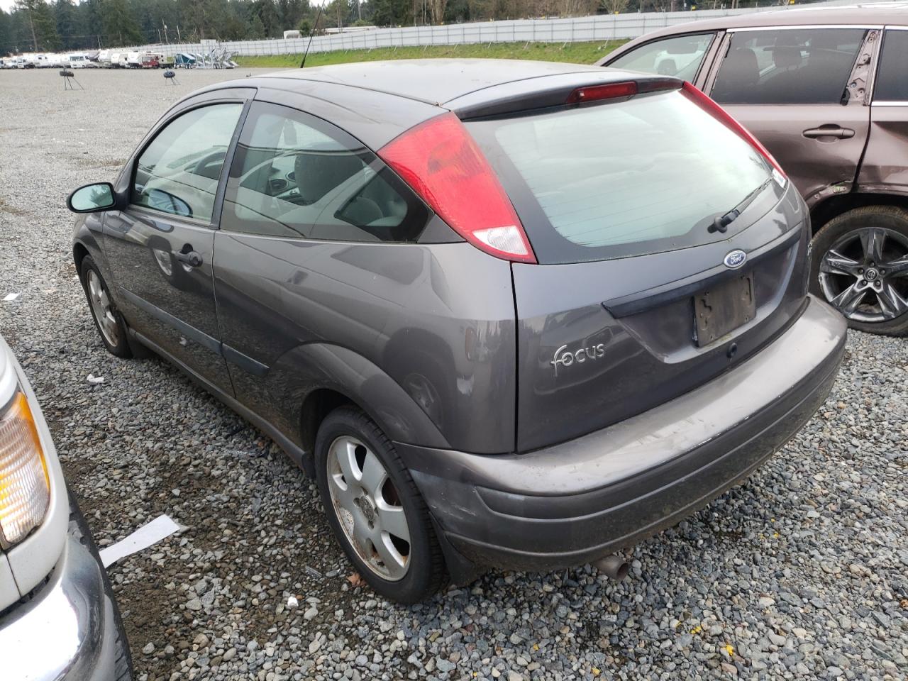 Photo 3 from auction – 2002 FORD FOCUS ZX3 with VIN 3FAHP31342R169522