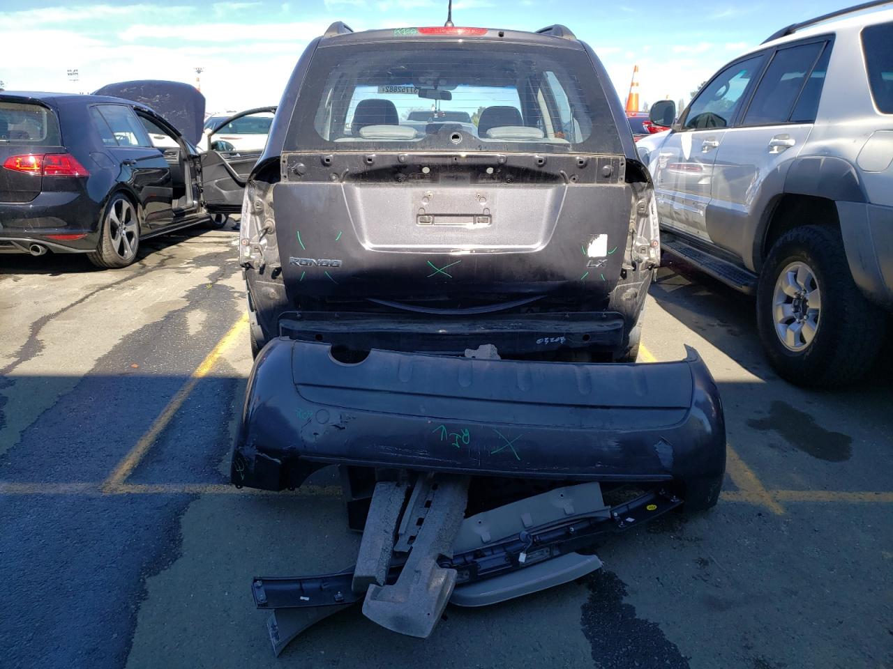 Photo 9 from auction – 2008 KIA RONDO BASE with VIN KNAFG525187201370