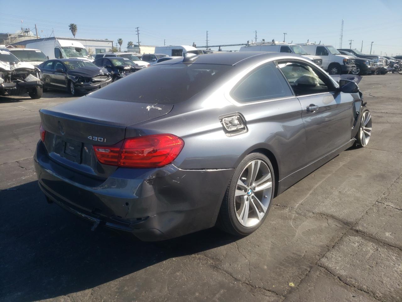 Photo 4 from auction – 2017 BMW 430I with VIN WBA4R7C59HK895847