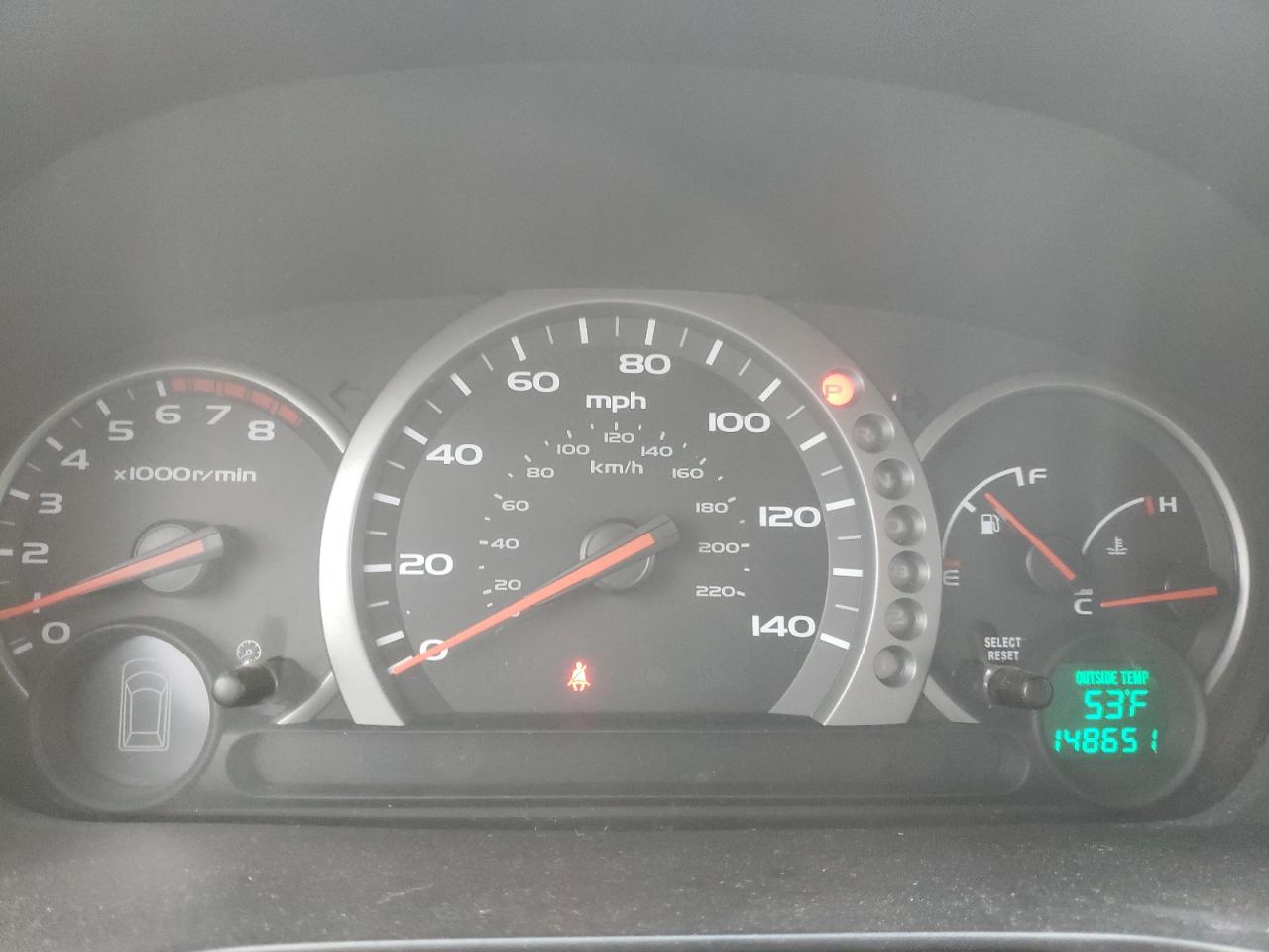 Photo 8 from auction – 2004 HONDA PILOT EXL with VIN 2HKYF18594H555030
