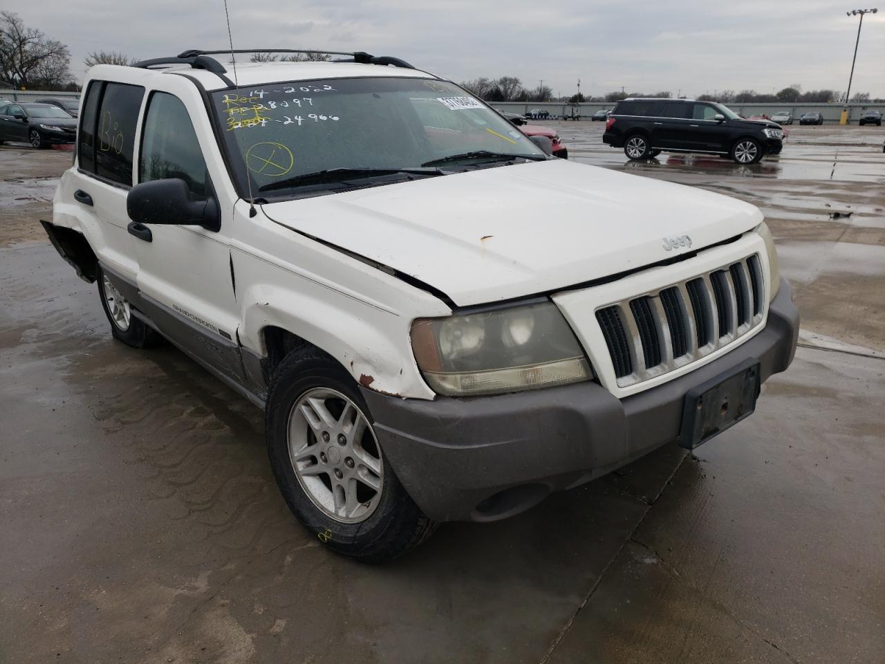 JEEP GRAND CHER 2004 with VIN 1J4GW48S64C168153 - Photo from auction