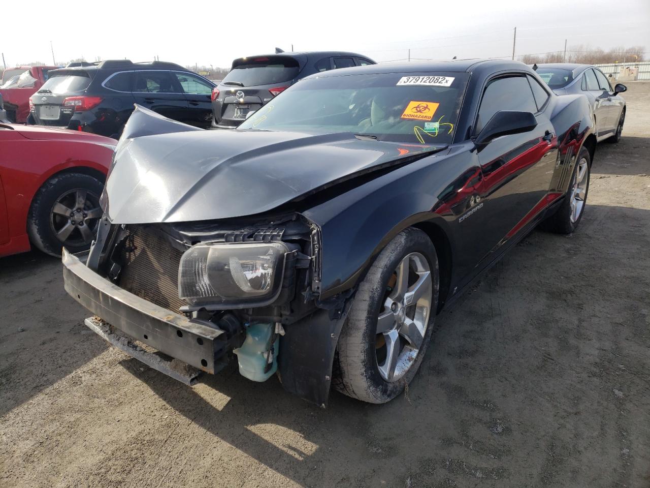 Photo 2 from auction – 2010 CHEVROLET CAMARO LT with VIN 2G1FB1EV6A9105611