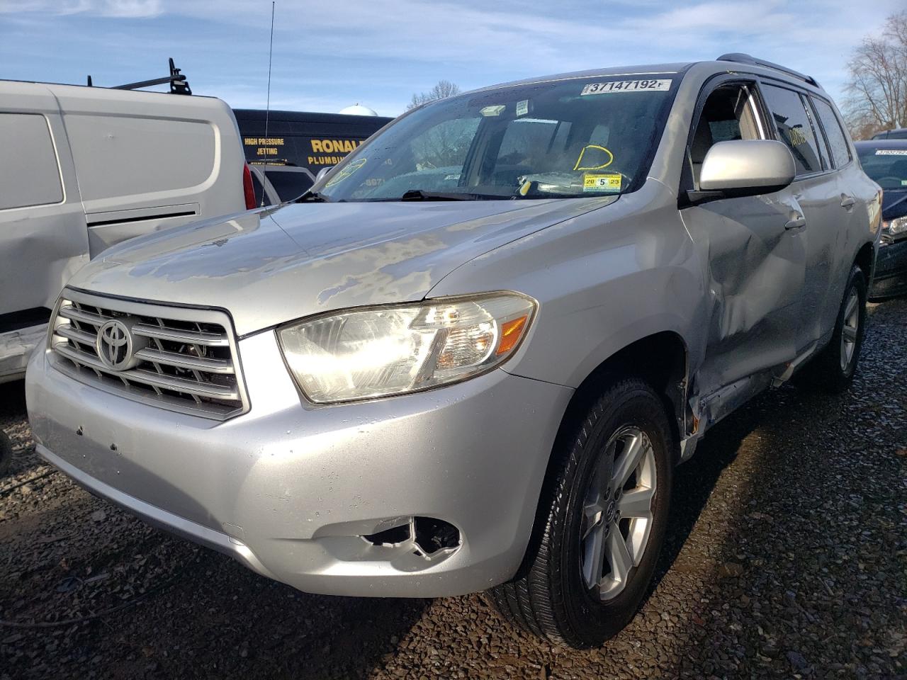 Photo 2 from auction – 2008 TOYOTA HIGHLANDER with VIN JTEES41A882076561