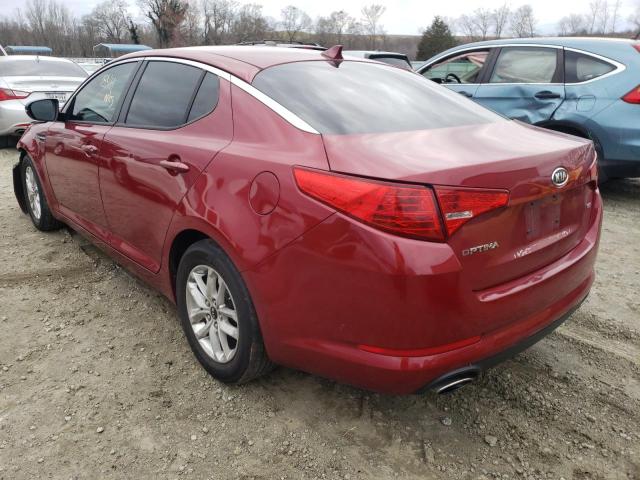 Photo 3 from auction – 2011 KIA OPTIMA LX with VIN KNAGM4A78B5118046