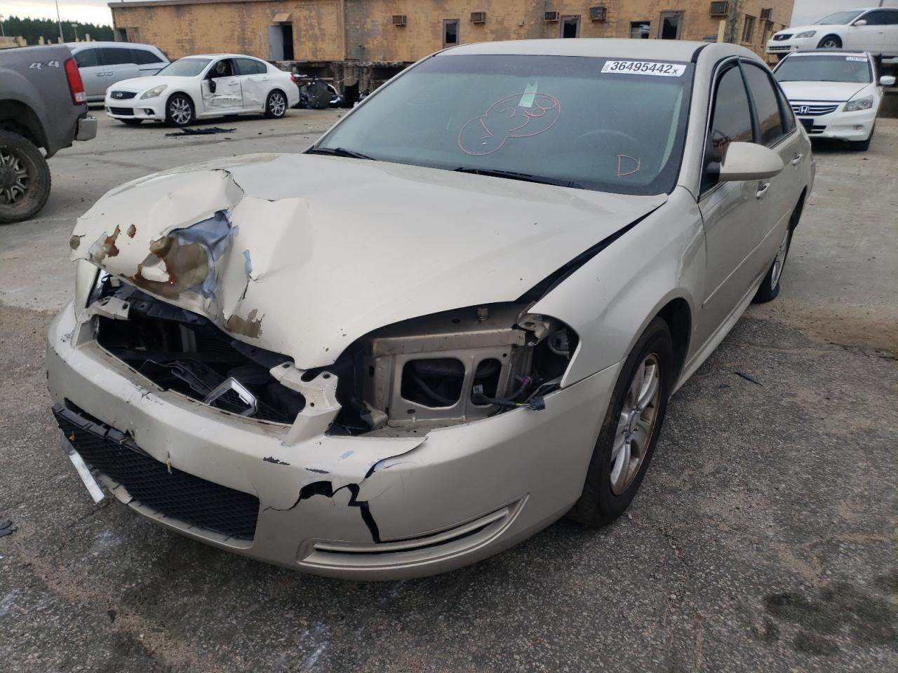 Photo 2 from auction – 2012 CHEVROLET IMPALA LS with VIN 2G1WF5E34C1324594