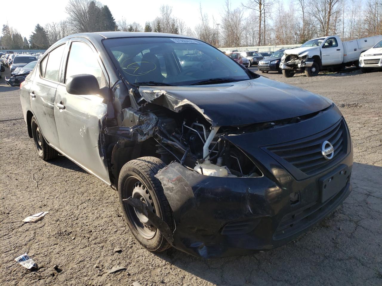 NISSAN VERSA 2014 with VIN 3N1CN7AP3EL877307 - Photo from auction