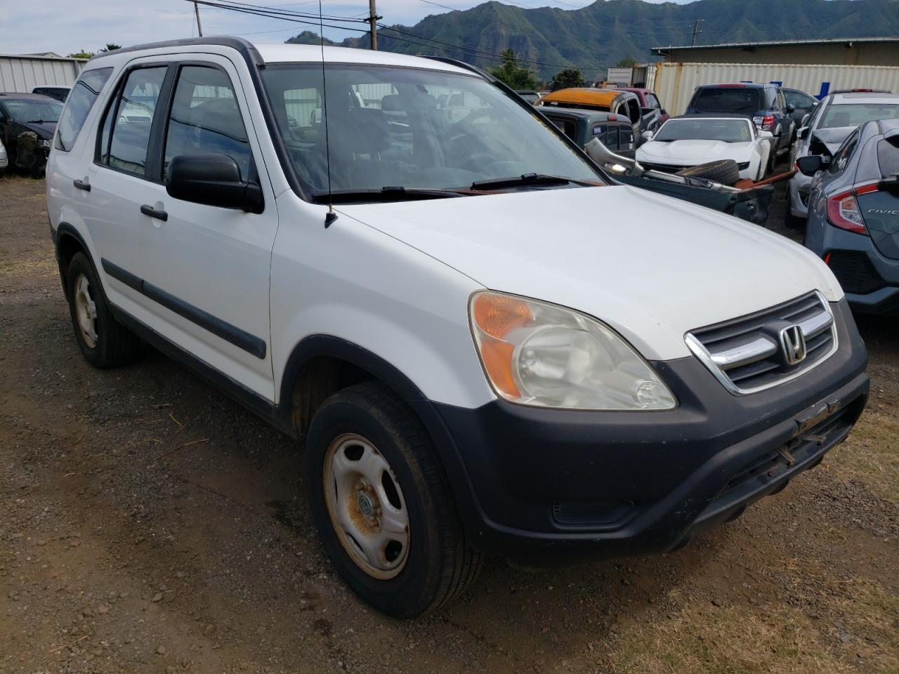 HONDA CRV LX 2003 with VIN JHLRD78403C010318 - Photo from auction