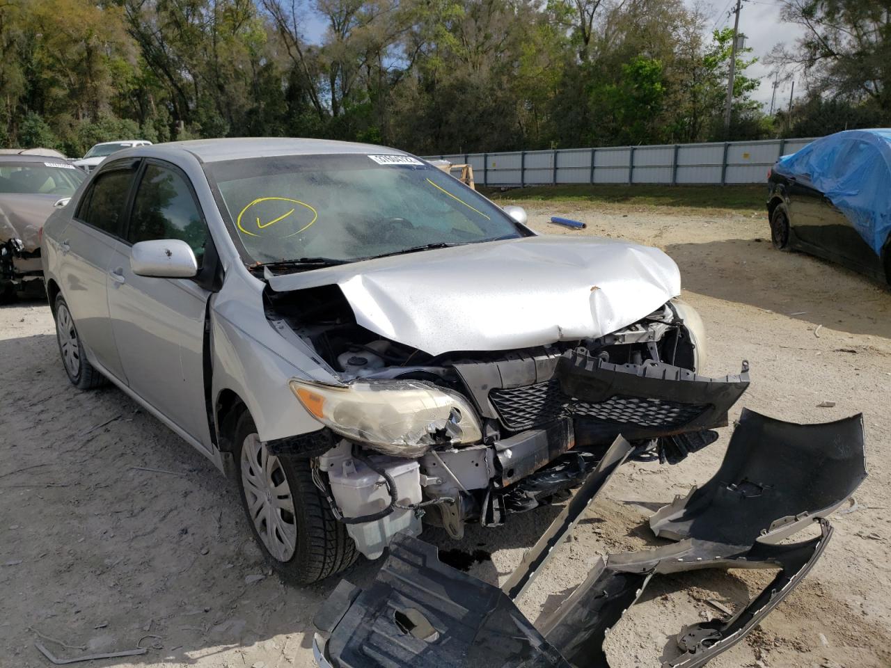 TOYOTA COROLLA 2009 with VIN JTDBL40E099050120 - Photo from auction