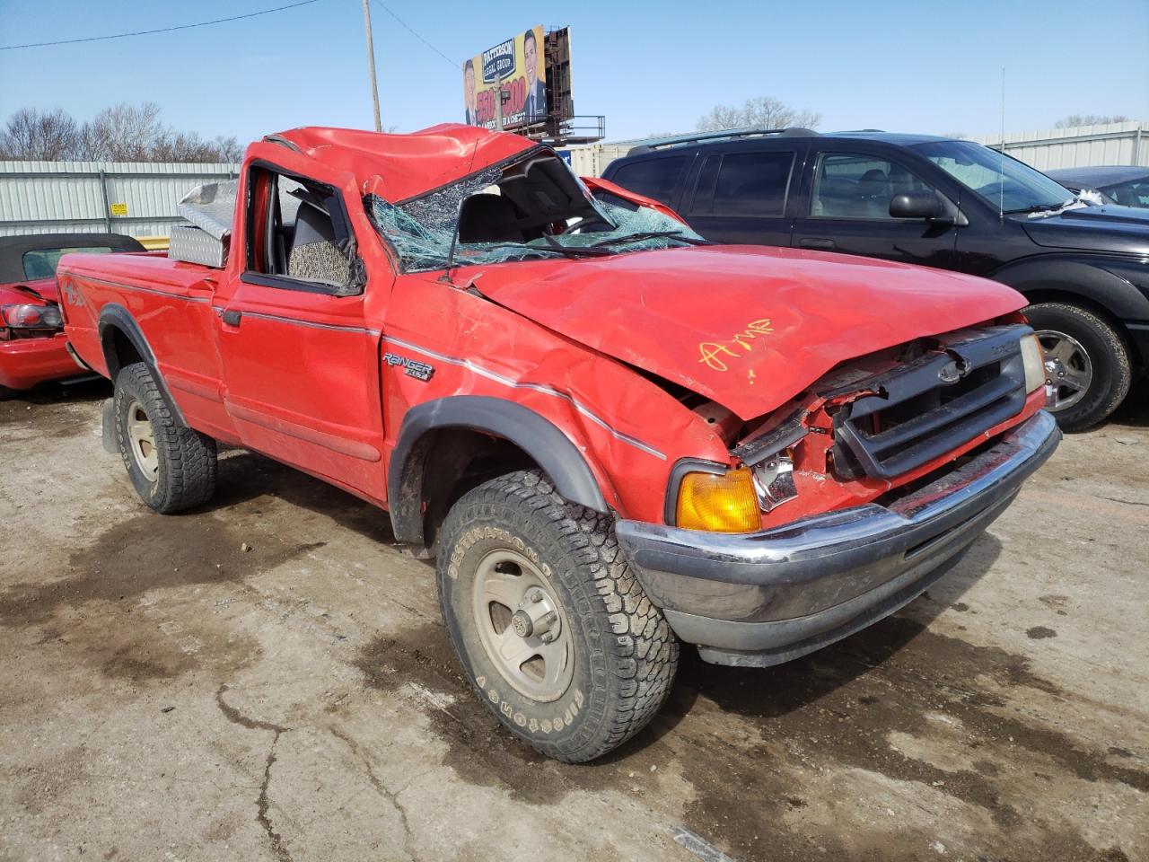 Photo 1 from auction – 1993 FORD RANGER with VIN 1FTCR11X4PUB69574