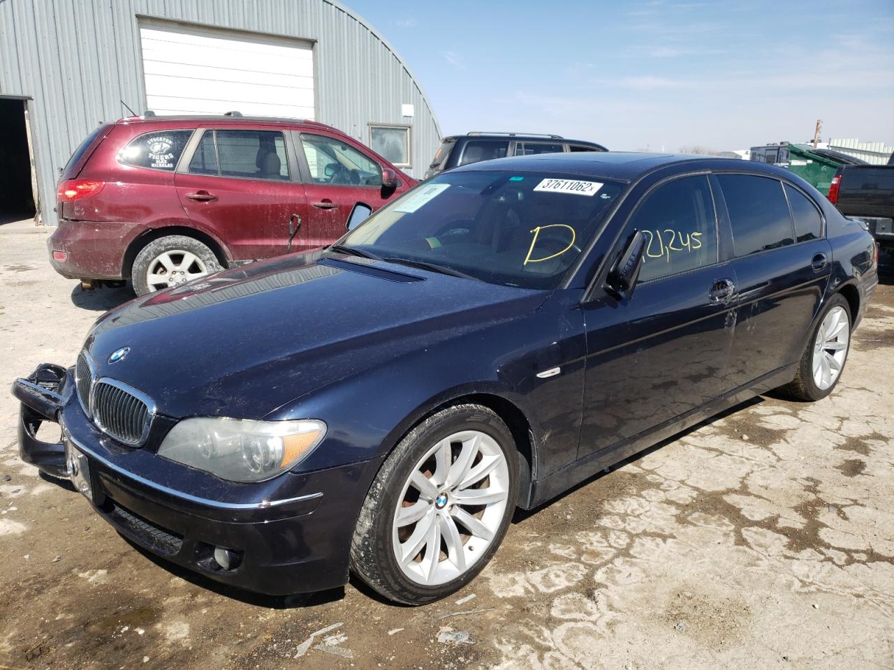 Photo 2 from auction – 2008 BMW 750 LI with VIN WBAHN83508DT78072