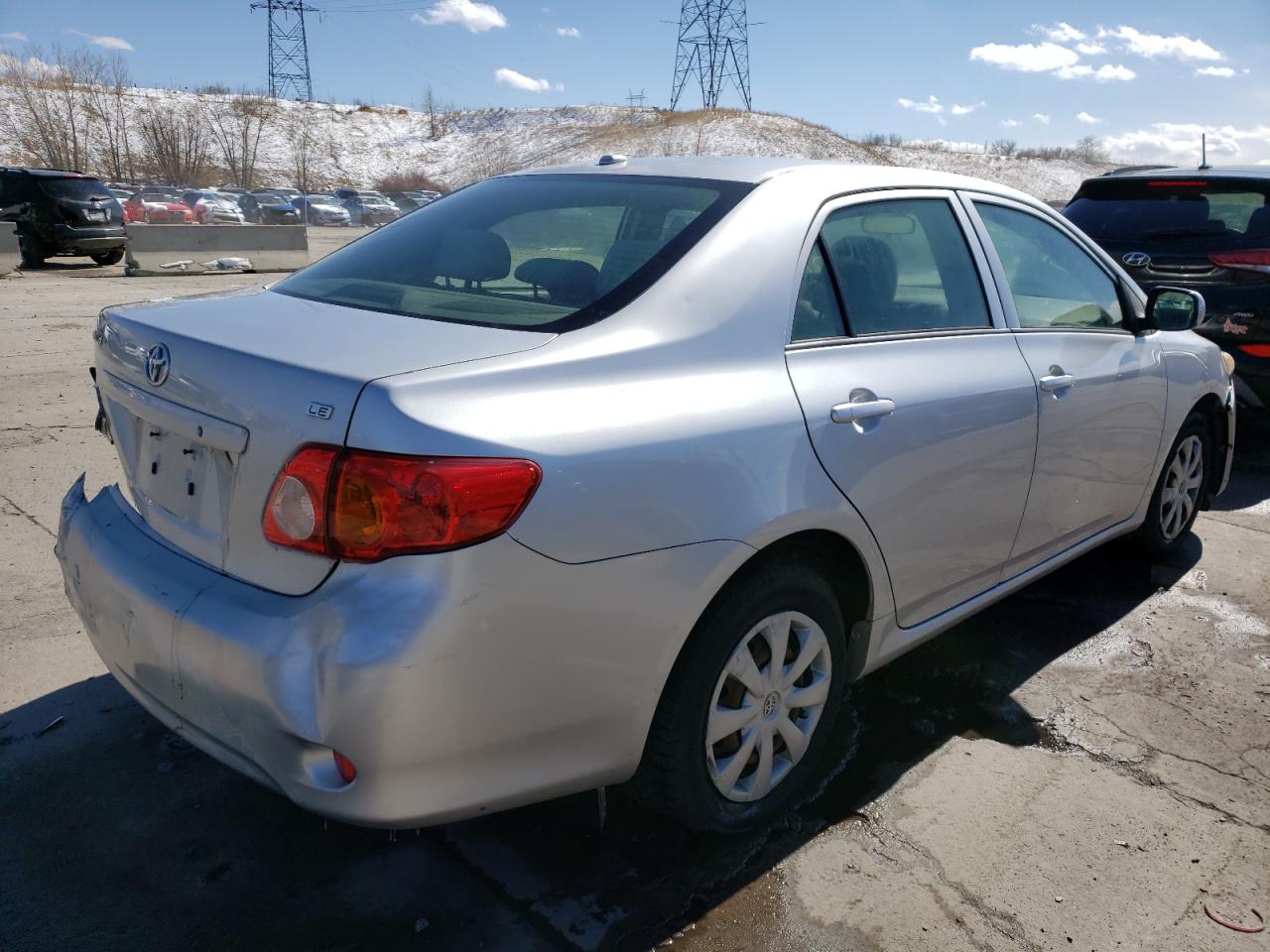 Photo 4 from auction – 2009 TOYOTA COROLLA BA with VIN JTDBL40E49J036736