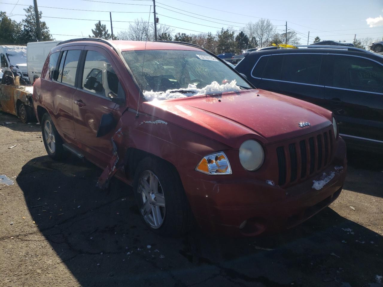 JEEP COMPASS SP 2010 with VIN 1J4NT4FB1AD578707 - Photo from auction