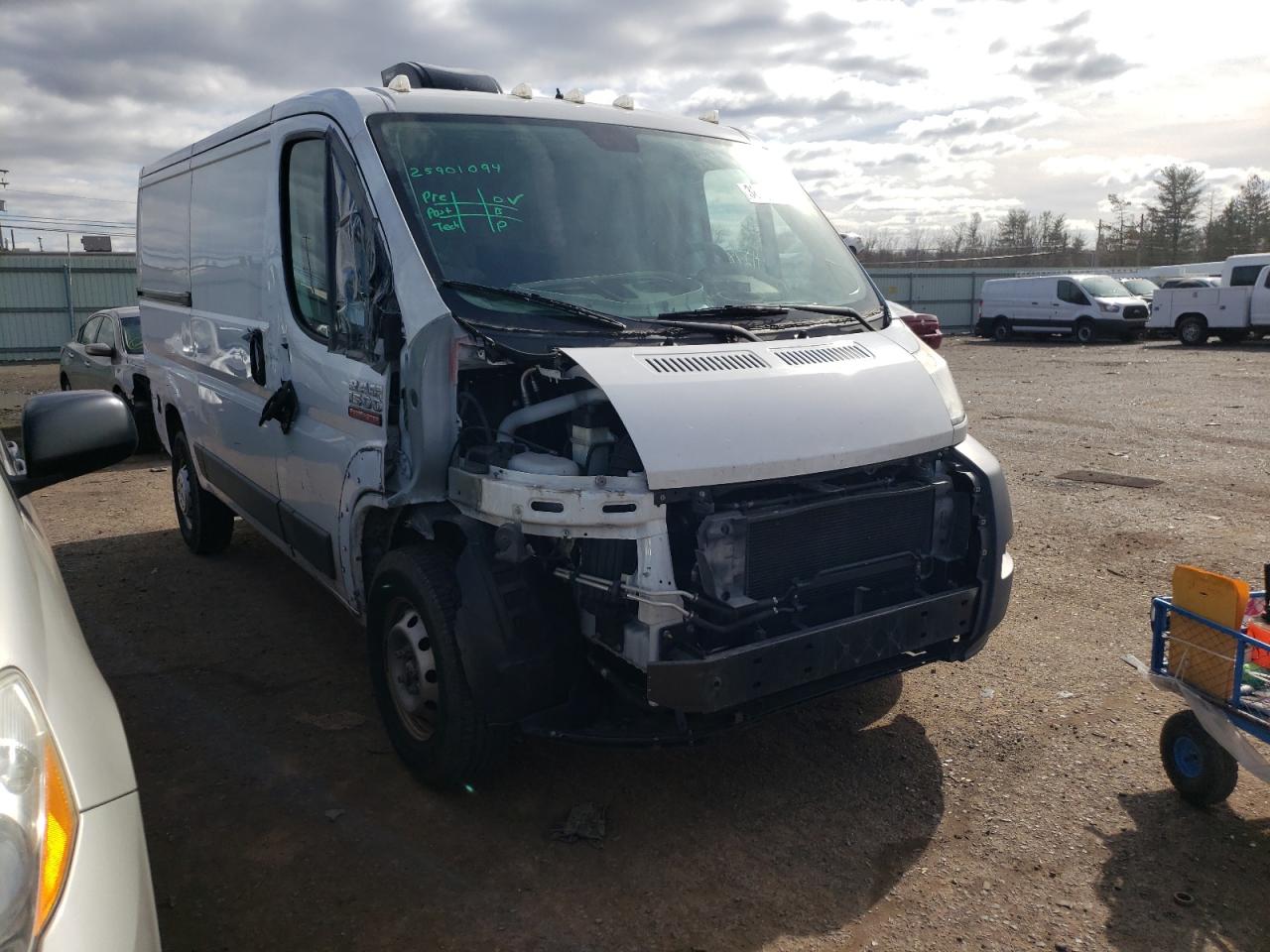 RAM PROMASTER 2016 with VIN 3C6TRVAG6GE132846 - Photo from auction