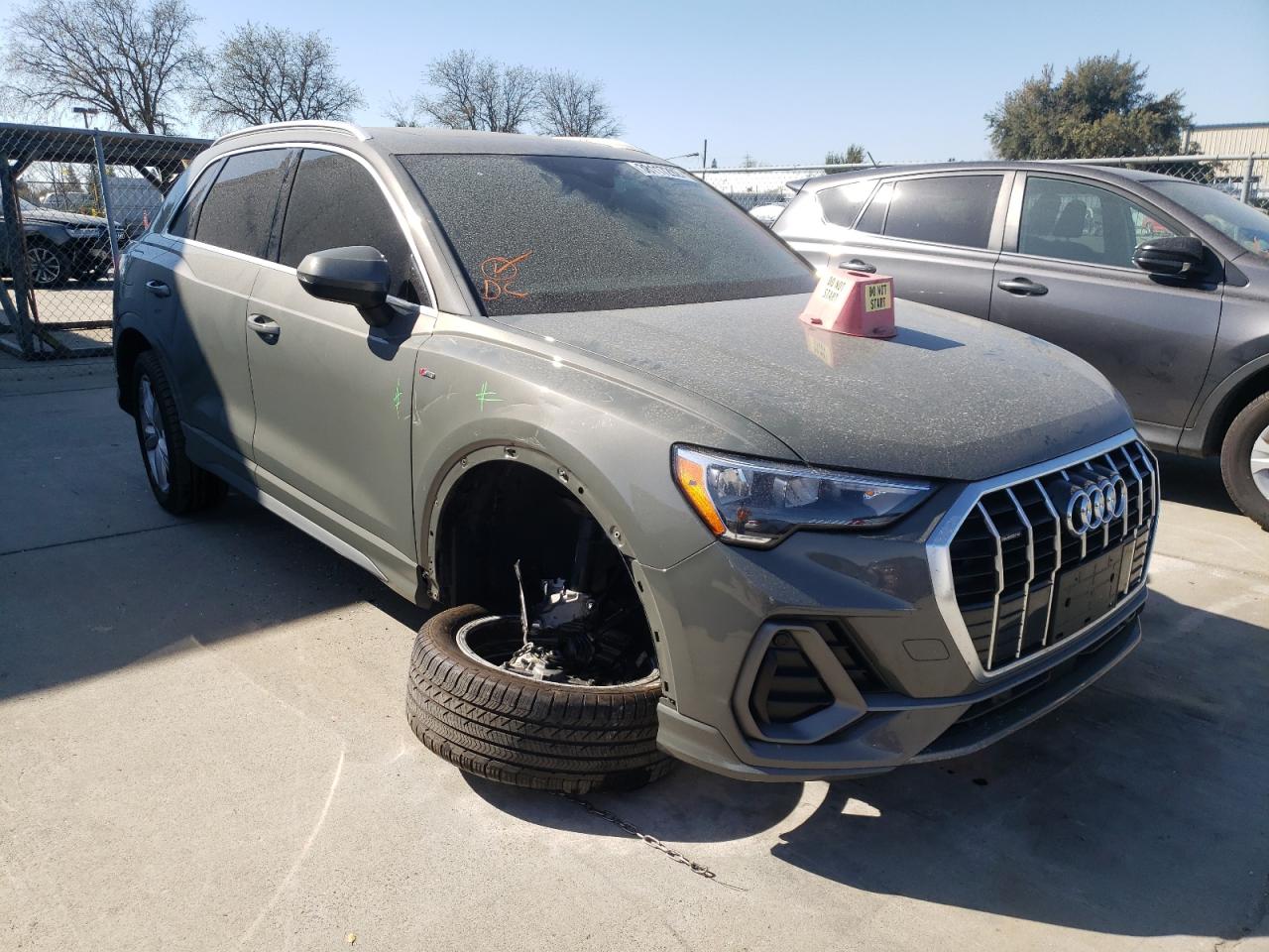 AUDI Q3 PREMIUM 2021 with VIN WA1DECF33M1047099 - Photo from auction