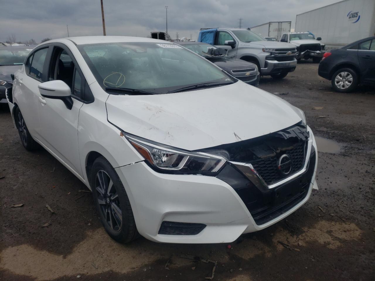 NISSAN VERSA SV 2021 with VIN 3N1CN8EV1ML868912 - Photo from auction