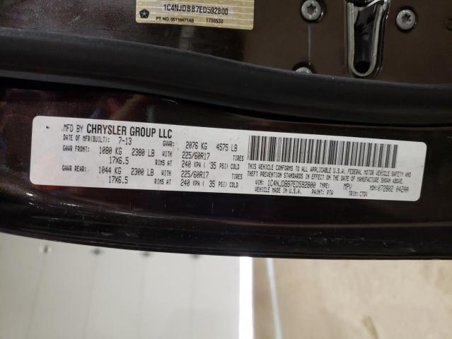 Photo 10 from auction – 2014 JEEP COMPASS SP with VIN 1C4NJDBB7ED592800