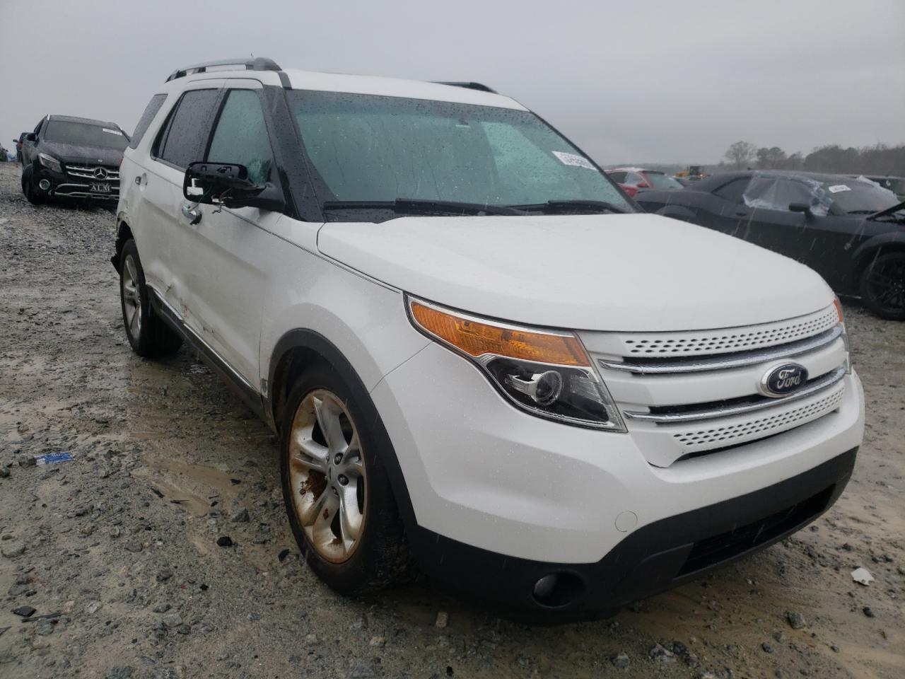 FORD EXPLORER L 2014 with VIN 1FM5K7F88EGB48607 - Photo from auction