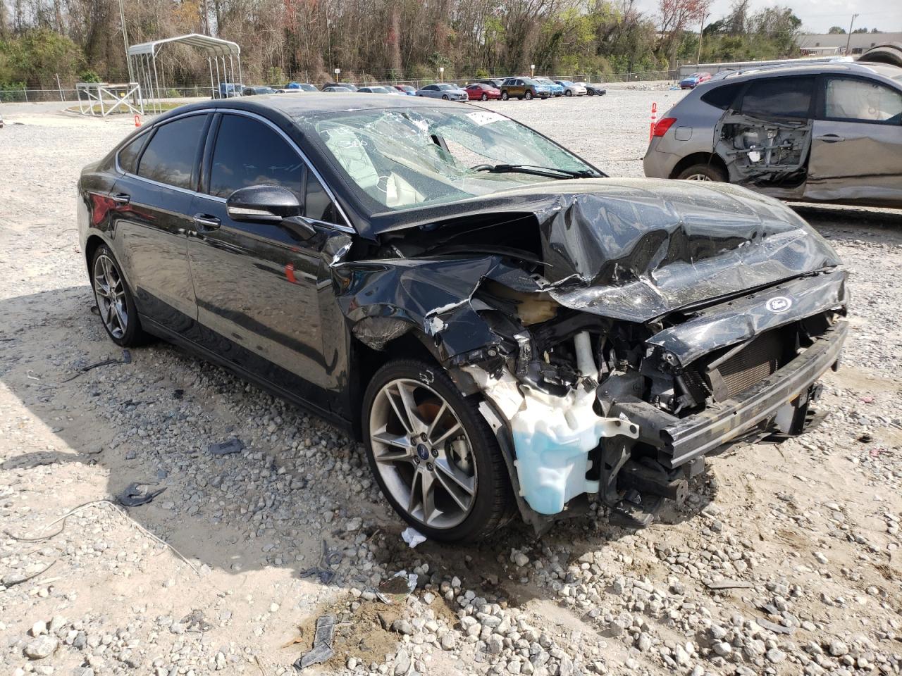 FORD FUSION TIT 2014 with VIN 3FA6P0K93ER306768 - Photo from auction