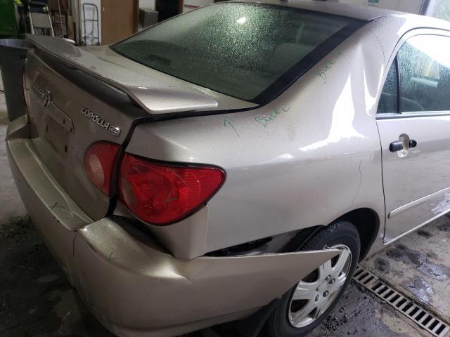 Photo 9 from auction – 2005 TOYOTA COROLLA CE with VIN 2T1BR32E35C878219