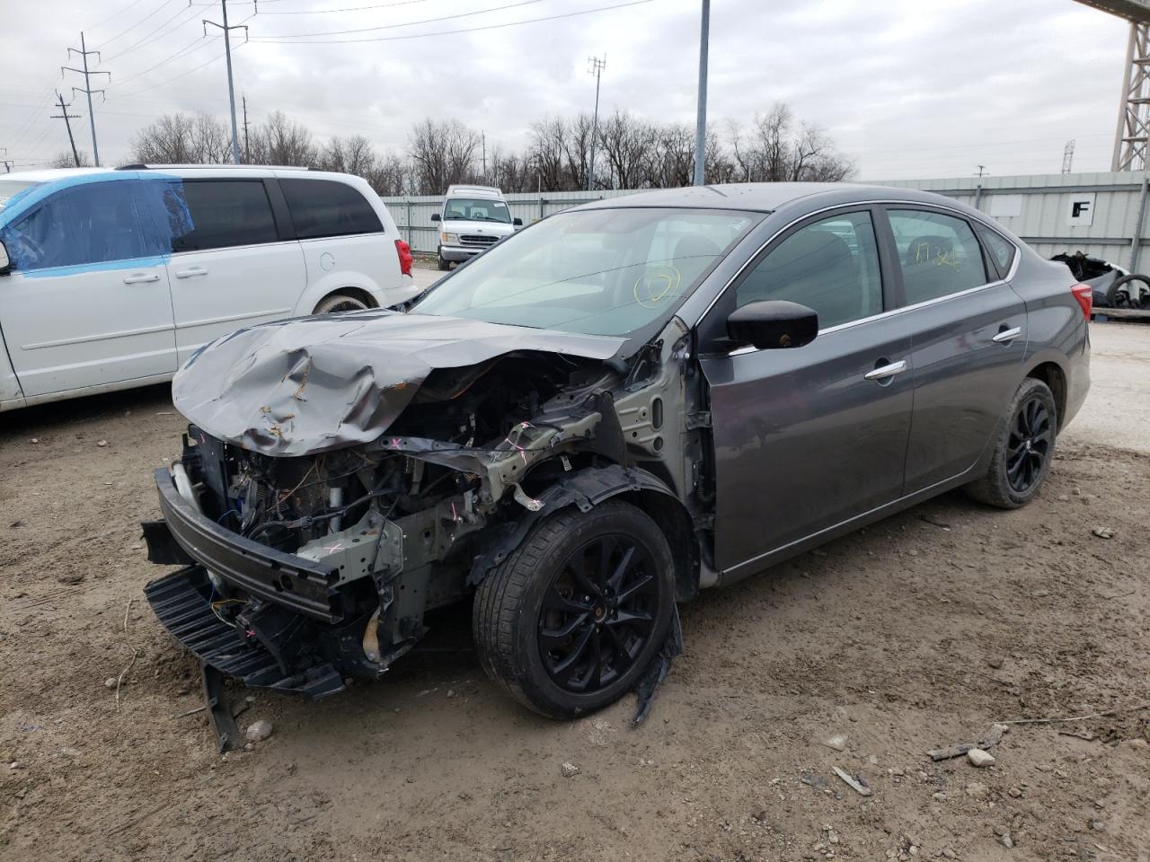 Photo 2 from auction – 2018 NISSAN SENTRA S with VIN 3N1AB7AP2JY251485