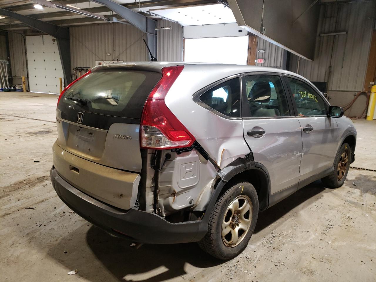 Photo 4 from auction – 2012 HONDA CR-V LX with VIN 2HKRM4H33CH603579
