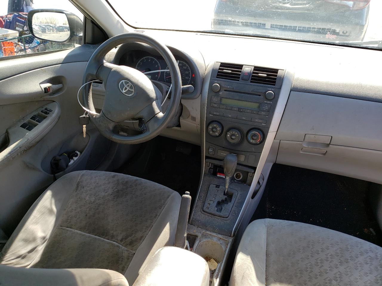 Photo 9 from auction – 2009 TOYOTA COROLLA BA with VIN JTDBL40E49J036736