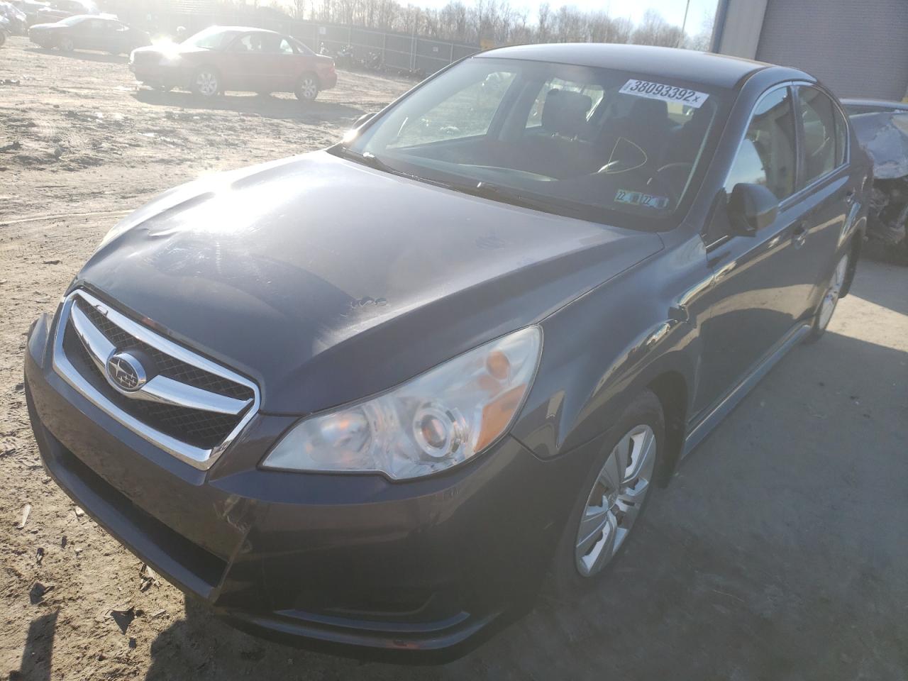Photo 2 from auction – 2011 SUBARU LEGACY 2.5 with VIN 4S3BMBA68B3256089