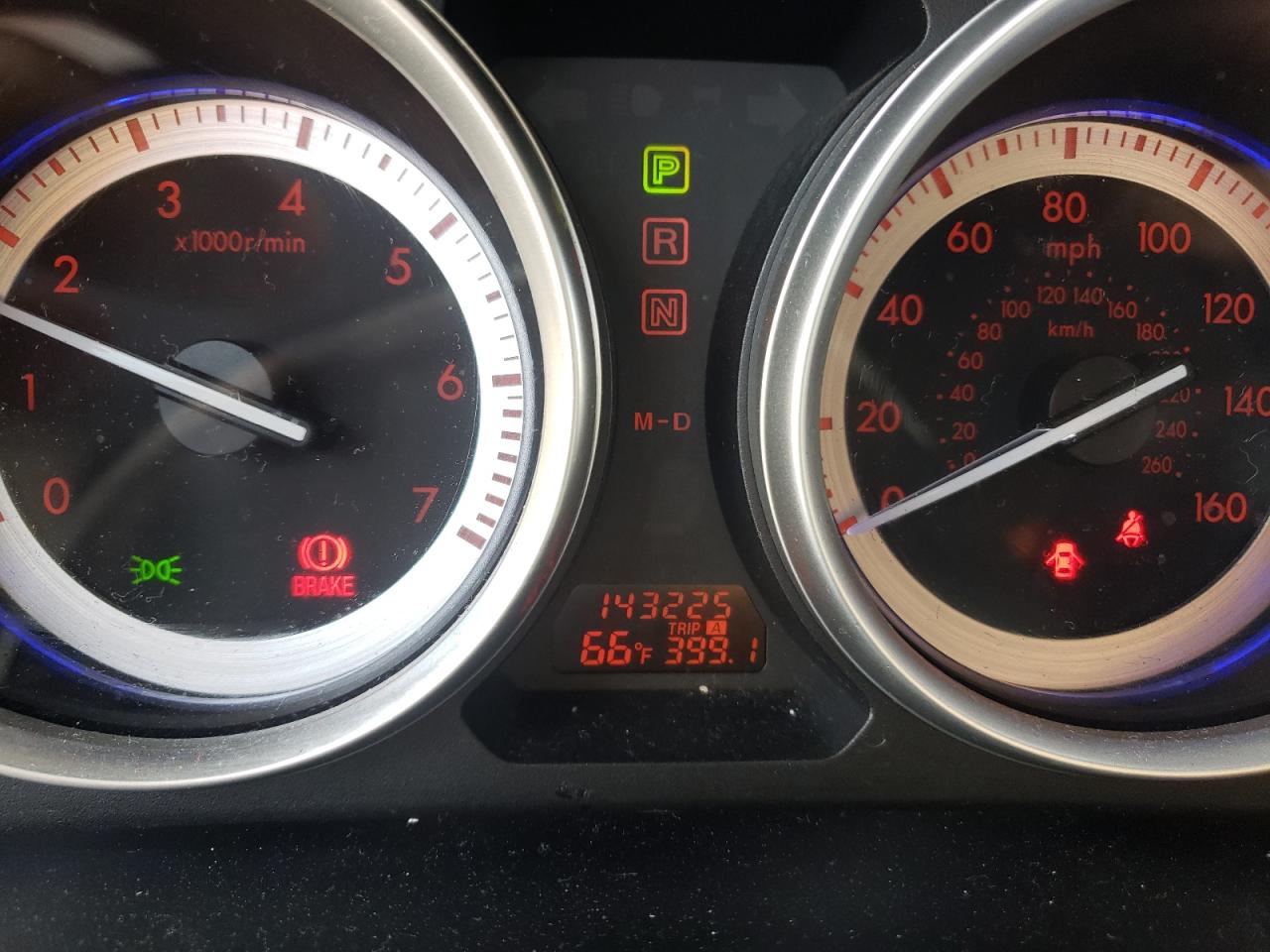 Photo 8 from auction – 2009 MAZDA 6 I with VIN 1YVHP82A795M12235
