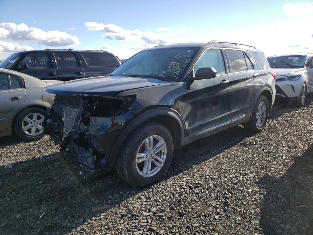 Photo 2 from auction – 2020 FORD EXPLORER X with VIN 1FMSK8DHXLGB77485