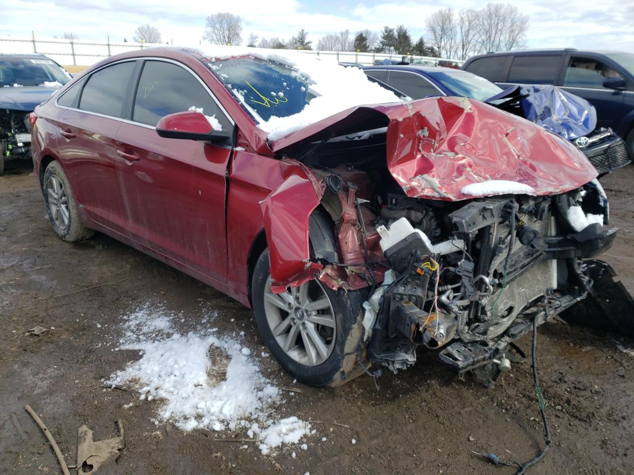Photo 1 from auction – 2015 HYUNDAI SONATA SE with VIN 5NPE24AF3FH169886