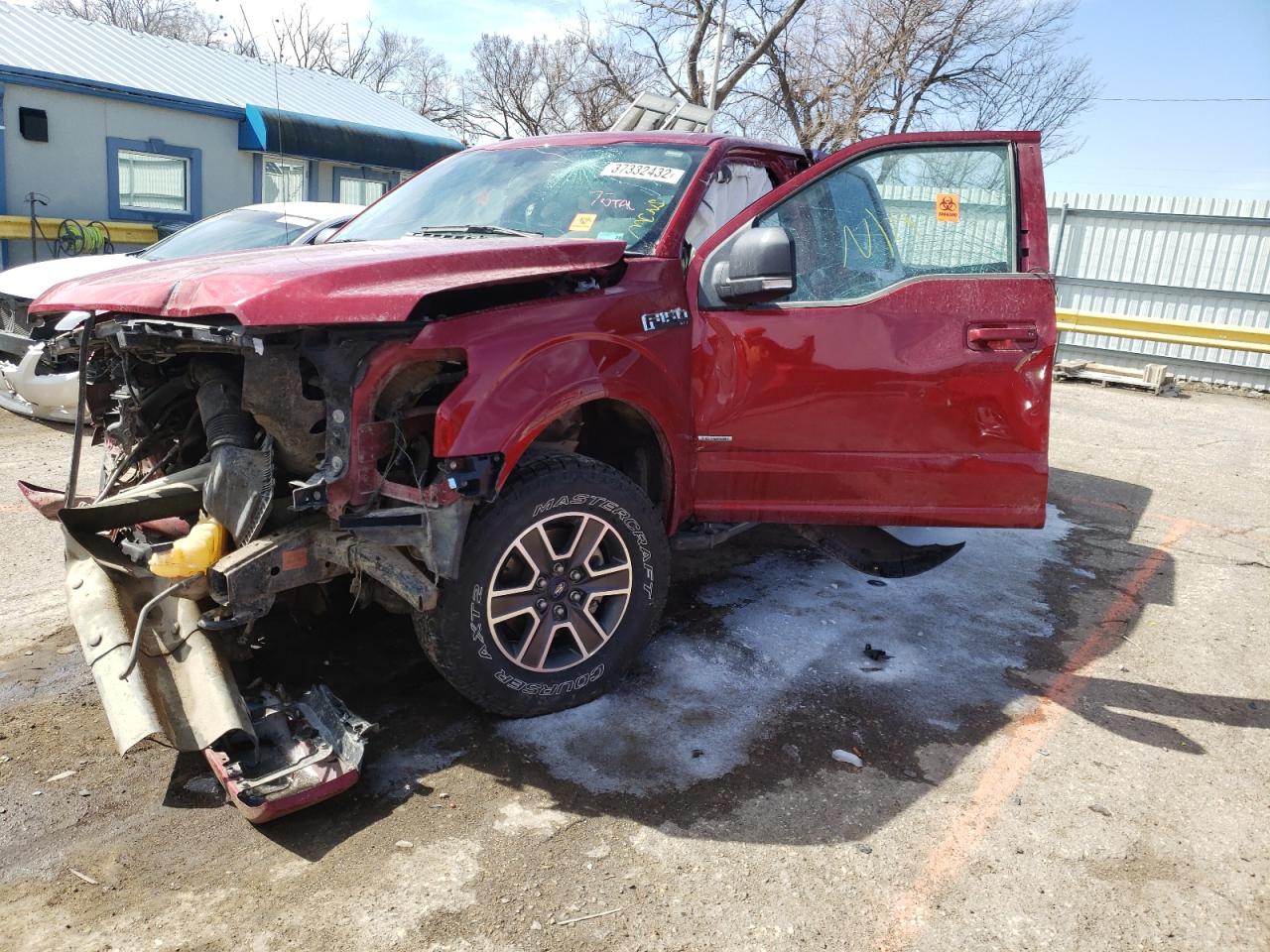 Photo 2 from auction – 2017 FORD F150 SUPER with VIN 1FTEW1EG3HKD25404