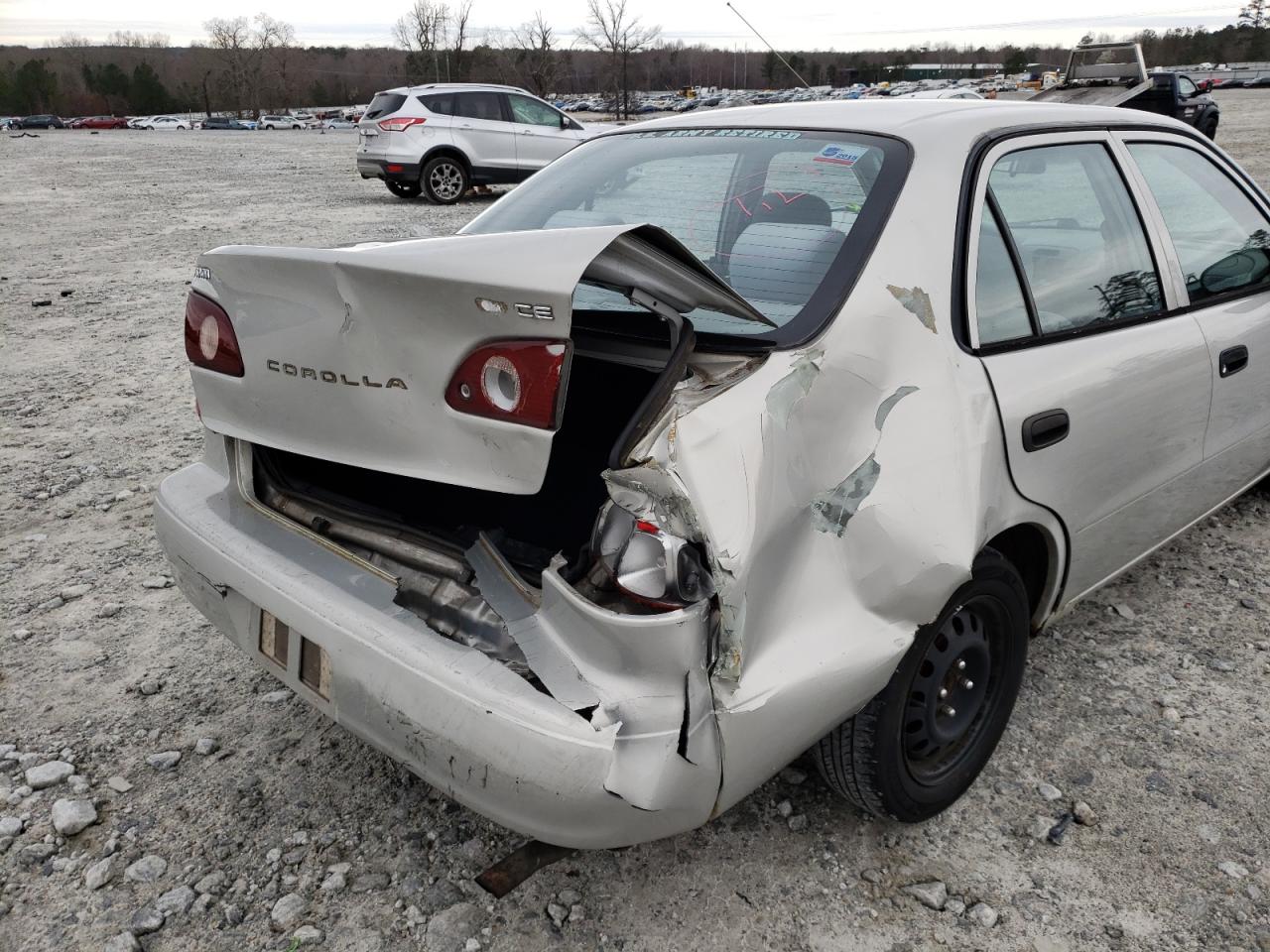 Photo 9 from auction – 2002 TOYOTA COROLLA CE with VIN 1NXBR12E12Z588205