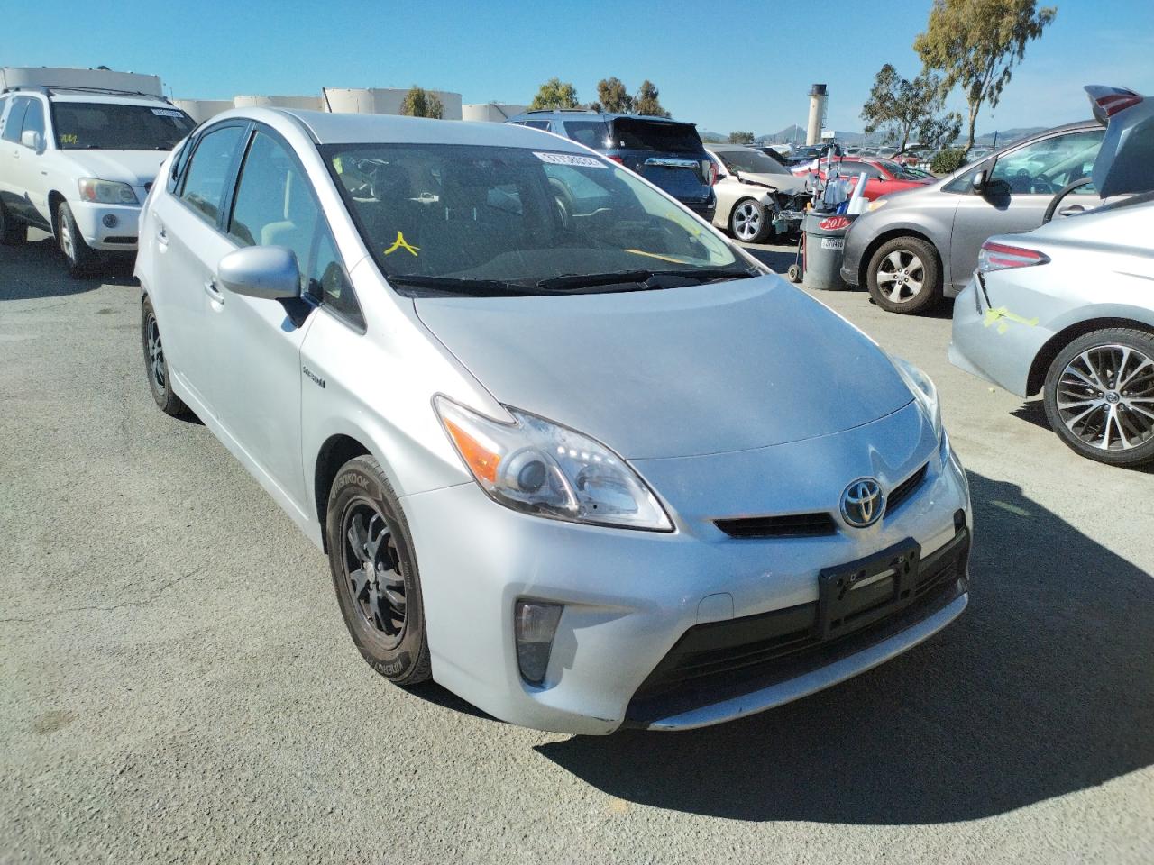 TOYOTA PRIUS 2015 with VIN JTDKN3DUXF0404358 - Photo from auction