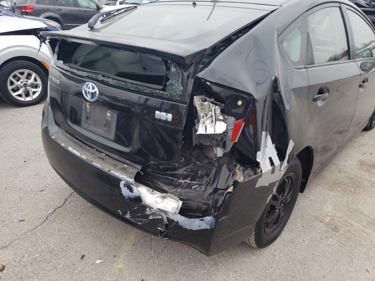 Photo 9 from auction – 2010 TOYOTA PRIUS with VIN JTDKN3DU7A0089043