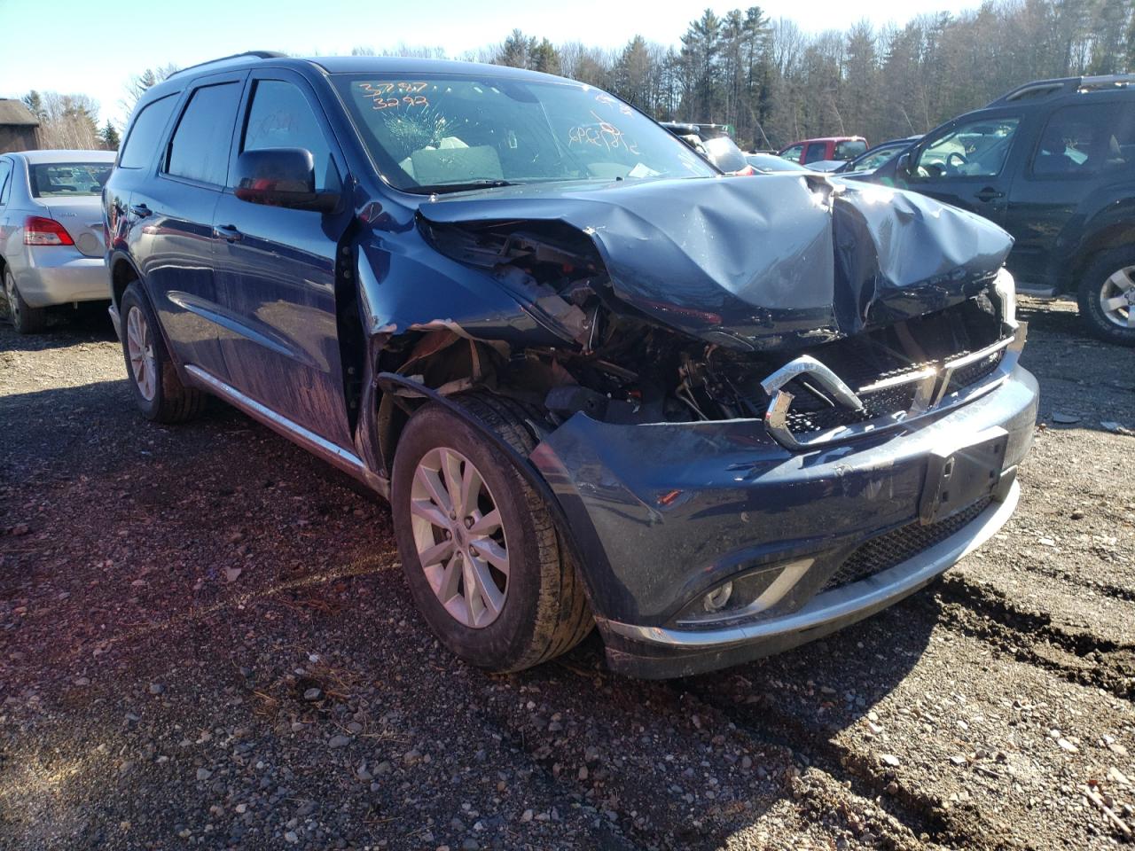 DODGE DURANGO SX 2020 with VIN 1C4RDJAG5LC353172 - Photo from auction