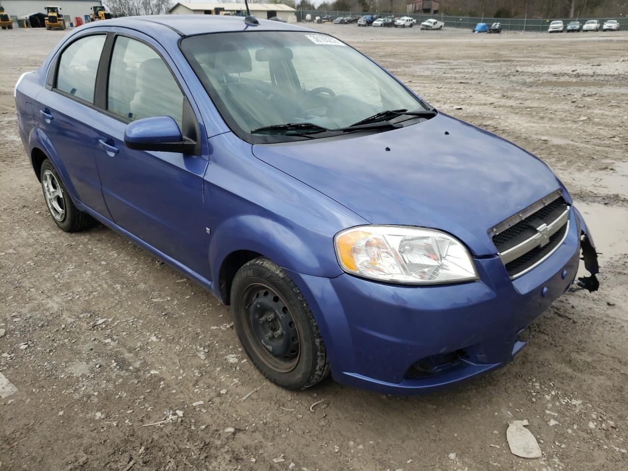 CHEVROLET AVEO LS 2009 with VIN KL1TD56E29B358520 - Photo from auction