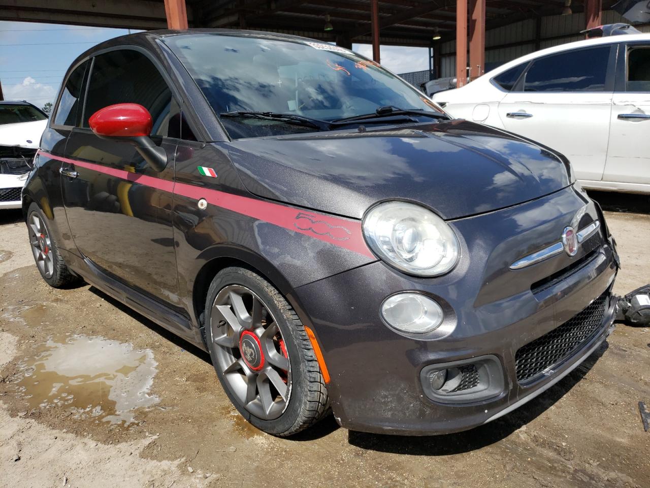 Photo 1 from auction – 2015 FIAT 500 SPORT with VIN 3C3CFFBR1FT527569