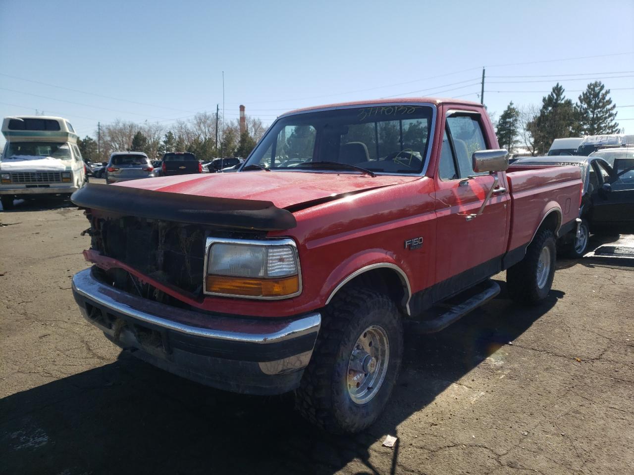 Photo 2 from auction – 1996 FORD F150 with VIN 1FTEF14N5TLA00062