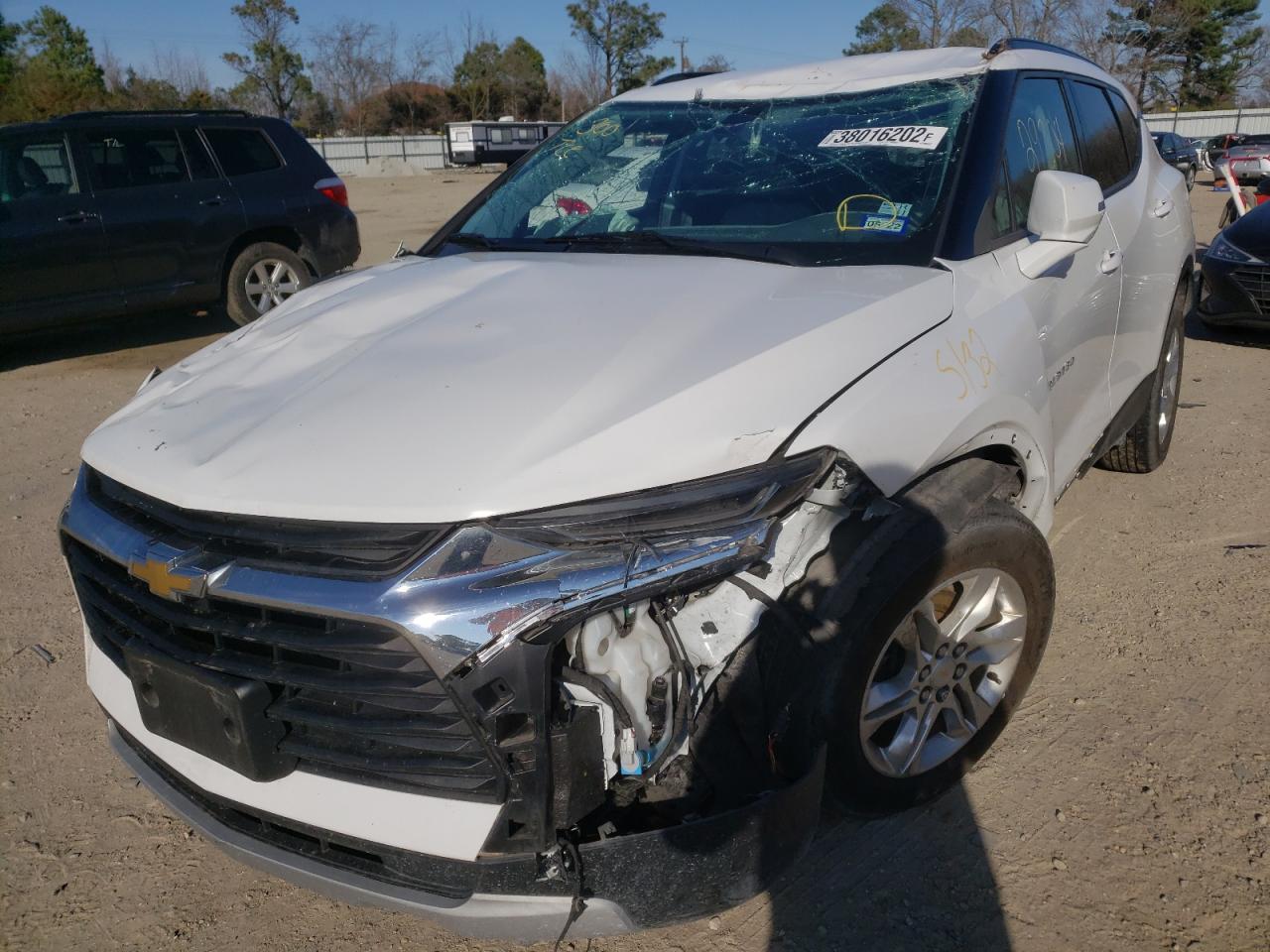 Photo 2 from auction – 2019 CHEVROLET BLAZER 2LT with VIN 3GNKBCRS6KS702688