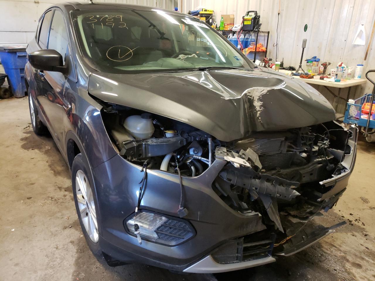 FORD ESCAPE SE 2017 with VIN 1FMCU9GD0HUC27736 - Photo from auction