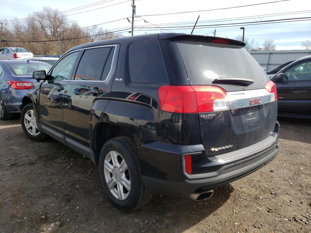 Photo 3 from auction – 2016 GMC TERRAIN SL with VIN 2GKALMEK8G6259497