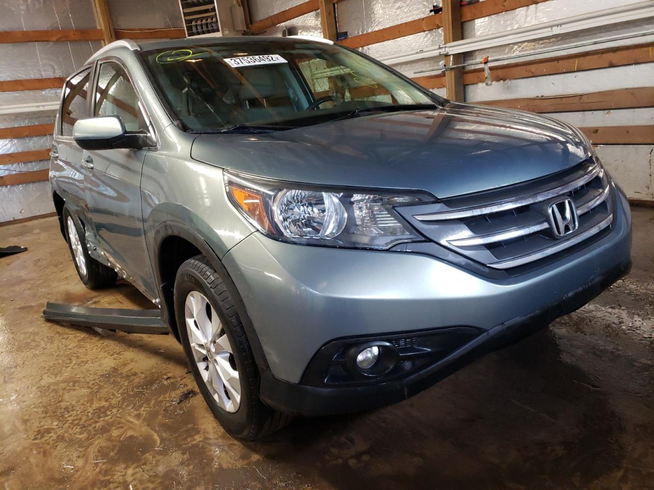 HONDA CR-V EXL 2012 with VIN JHLRM4H72CC008580 - Photo from auction