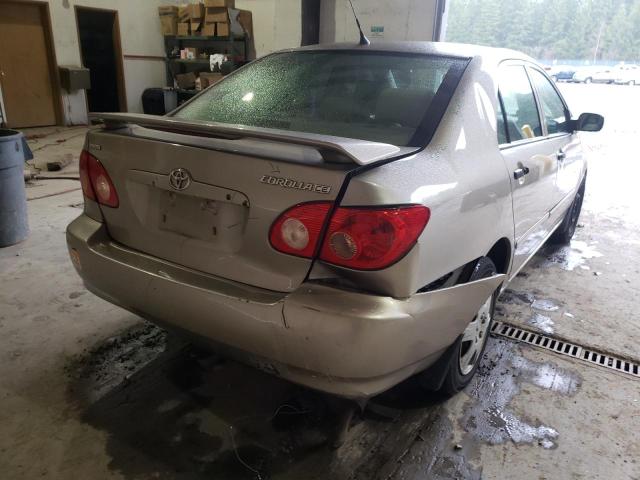 Photo 4 from auction – 2005 TOYOTA COROLLA CE with VIN 2T1BR32E35C878219