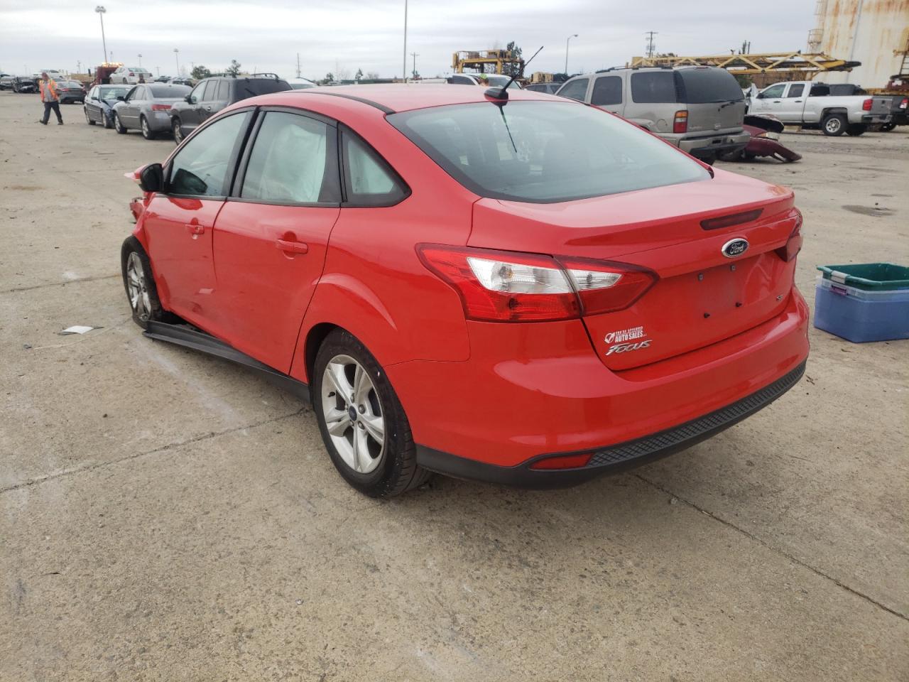 Photo 3 from auction – 2013 FORD FOCUS SE with VIN 1FADP3F27DL337783